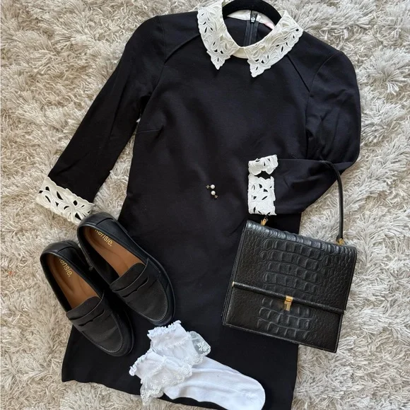 Ted Baker London Currie Lace Collar Tunic - Picture 1 of 5